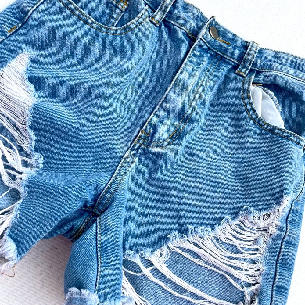Denim Shorts - Medium Wash